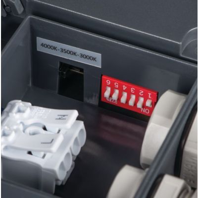 Plafoniera LED BENO 12/18W ciepły/neutralny/zimny grafitowy KANLUX  (38788)